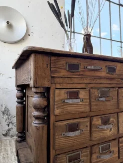 Comptoir, îlot central, meuble de métier multi-tiroirs