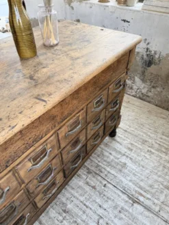Comptoir, îlot central, meuble de métier multi-tiroirs