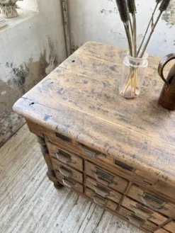 Comptoir, îlot central, meuble de métier multi-tiroirs