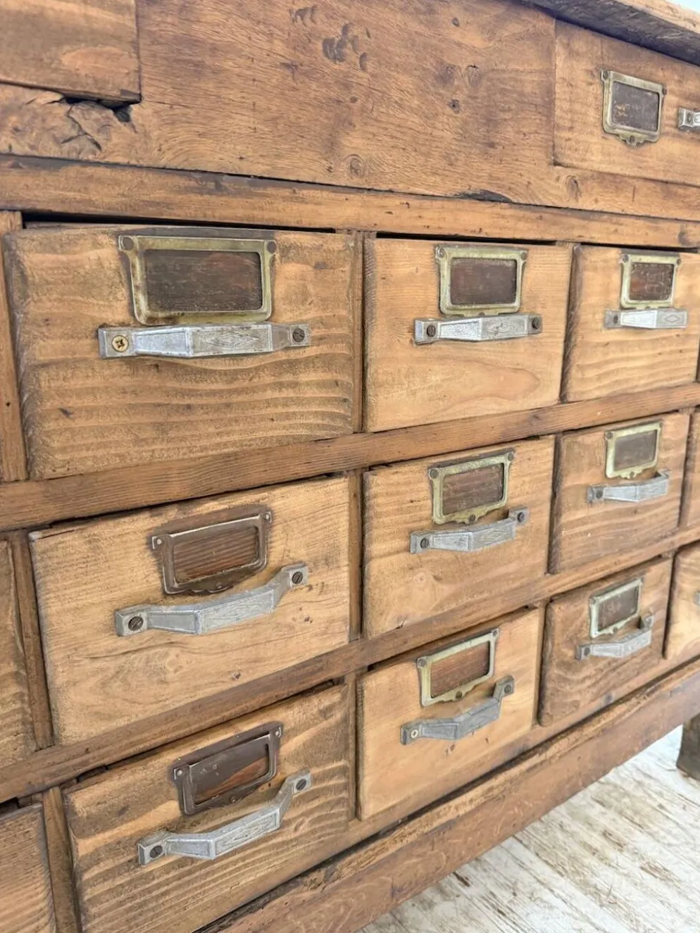 Comptoir, îlot central, meuble de métier multi-tiroirs