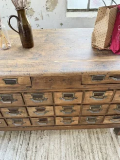 Comptoir, îlot central, meuble de métier multi-tiroirs