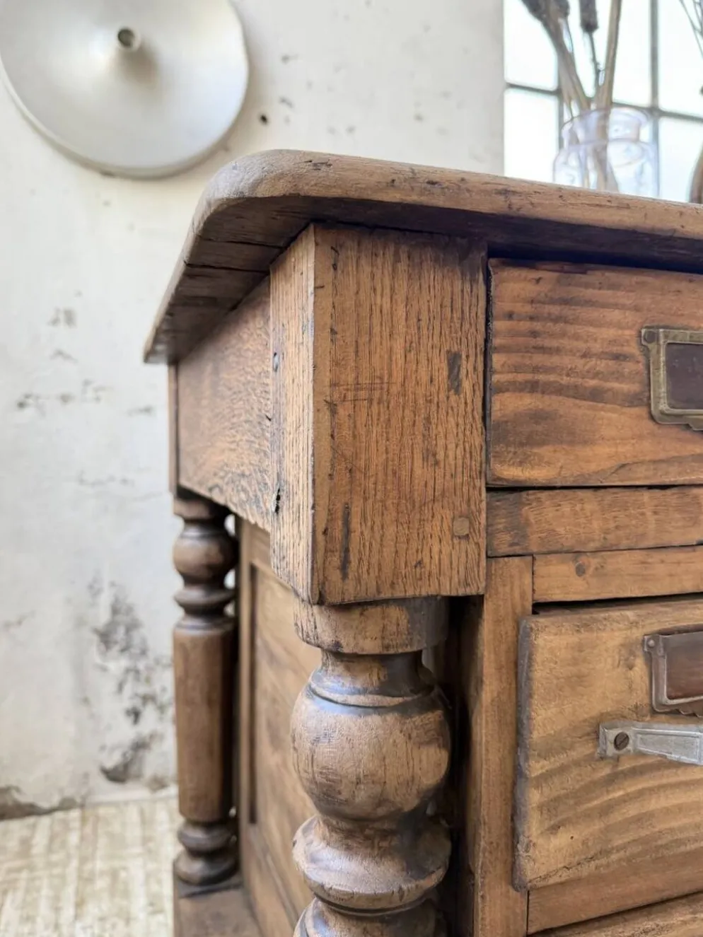 Comptoir, îlot central, meuble de métier multi-tiroirs