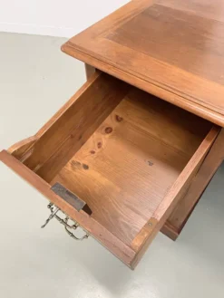 Comptoir ou bureau en noyer années 50