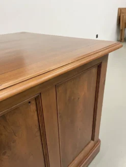 Comptoir ou bureau en noyer années 50