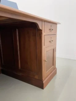 Comptoir ou bureau en noyer années 50