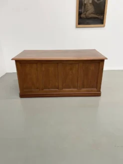 Comptoir ou bureau en noyer années 50