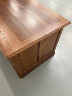 Comptoir ou bureau en noyer années 50