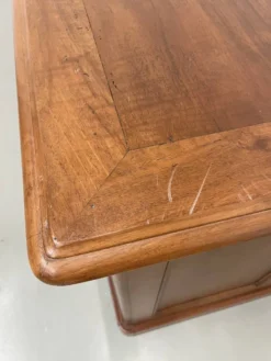 Comptoir ou bureau en noyer années 50