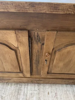 Comptoir rustique enfilade XXL 4m chêne massif 1950