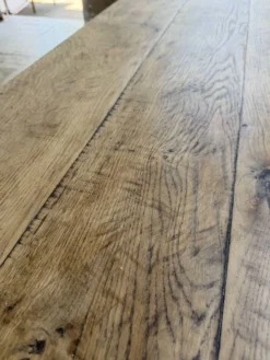 Comptoir rustique enfilade XXL 4m chêne massif 1950