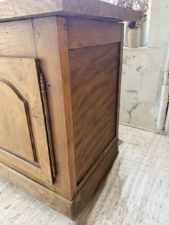 Comptoir rustique enfilade XXL 4m chêne massif 1950