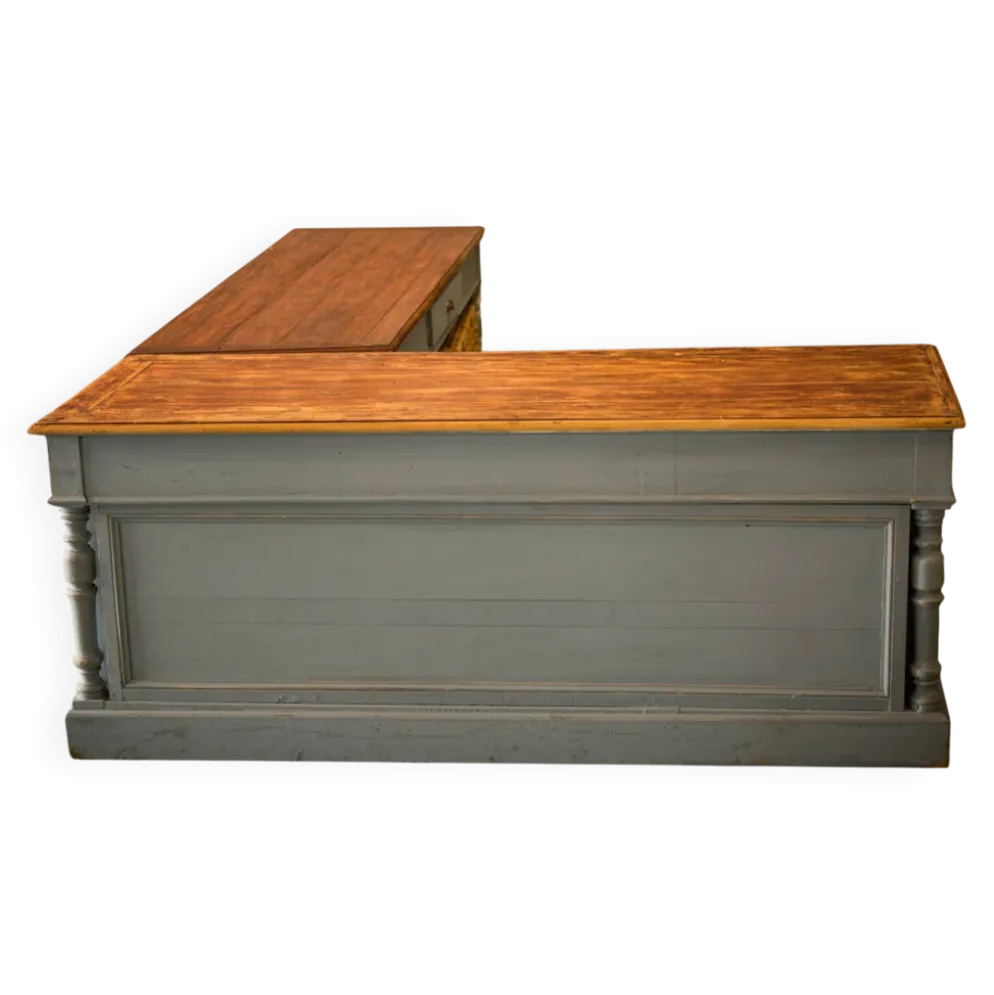 2 comptoirs drapiers meuble de metier