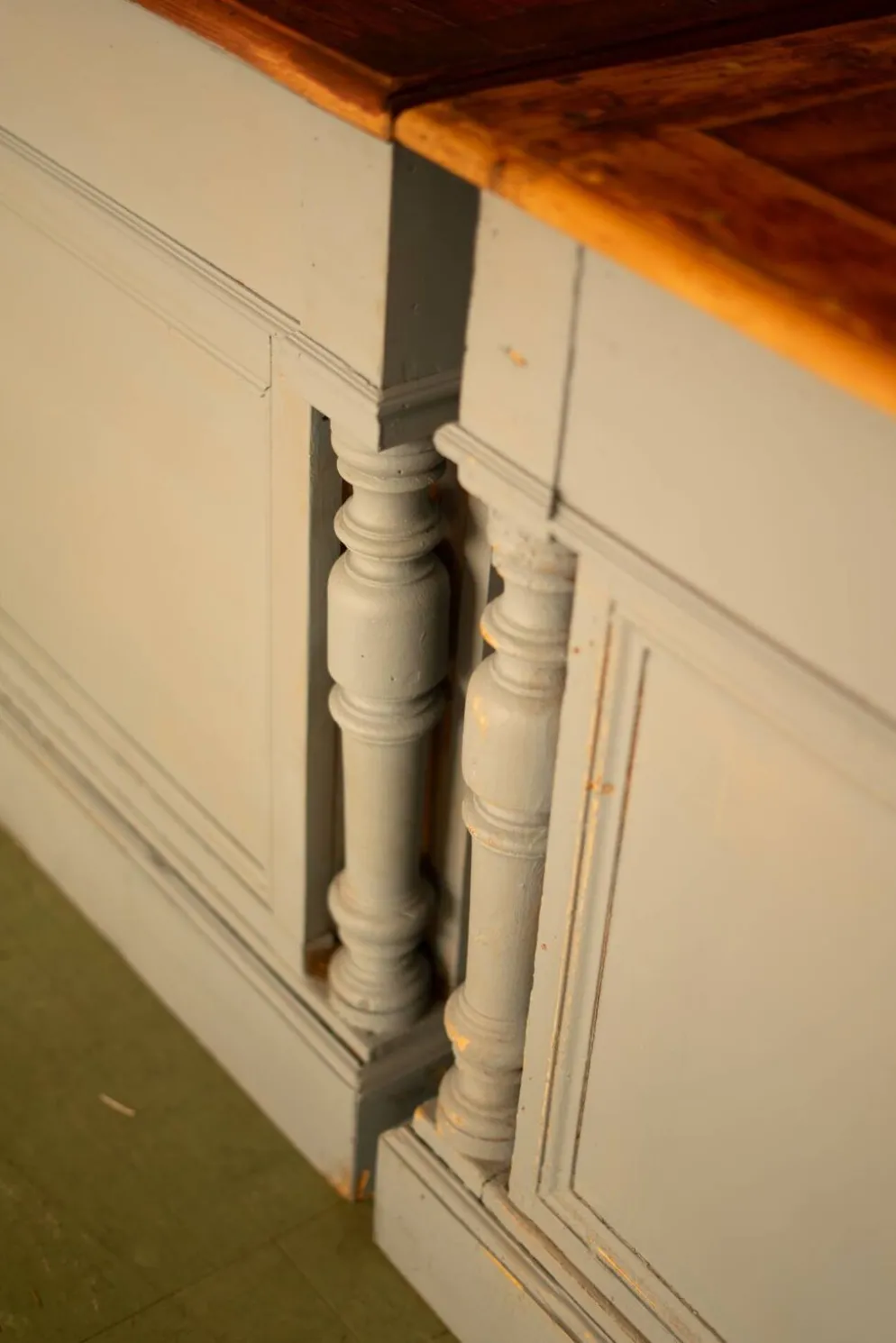 2 comptoirs drapiers meuble de metier