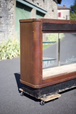 Comptoir vitrine de magasin, comptoir vitrine art déco, vitrine pour collection, déco intérieur