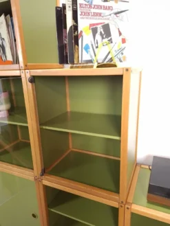 Conception du système de profil Flötotto – Module de rangement – 6 pièces – Hêtre vert, Lp