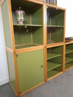 Conception du système de profil Flötotto – Module de rangement – 6 pièces – Hêtre vert, Lp