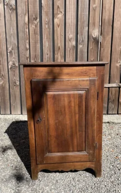 Confiturier ou petit buffet 1 porte bois massif