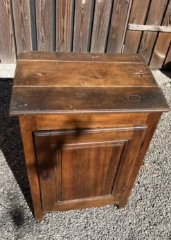 Confiturier ou petit buffet 1 porte bois massif