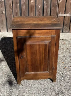 Confiturier ou petit buffet 1 porte bois massif