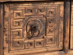 Console ancienne chinoise à tiroirs sculptés – Chine, vers 1900