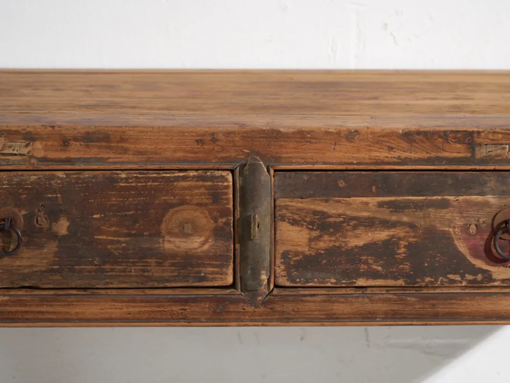 Console ancienne chinoise à tiroirs – Chine, vers 1900
