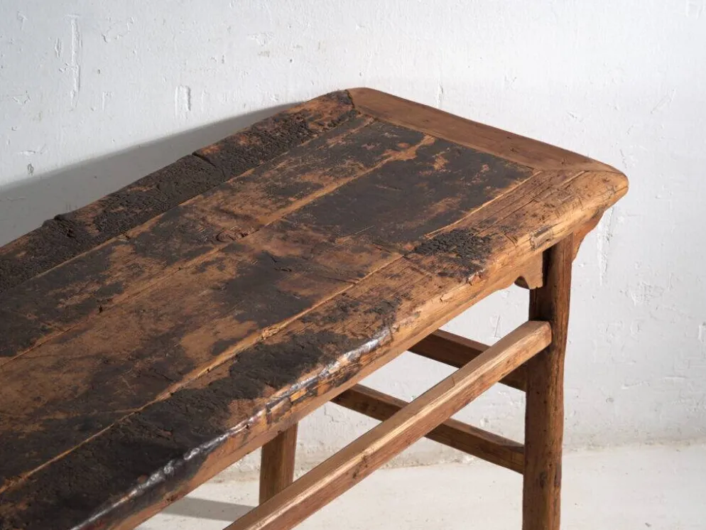 Console ancienne en bois de pin – Chine, vers 1930