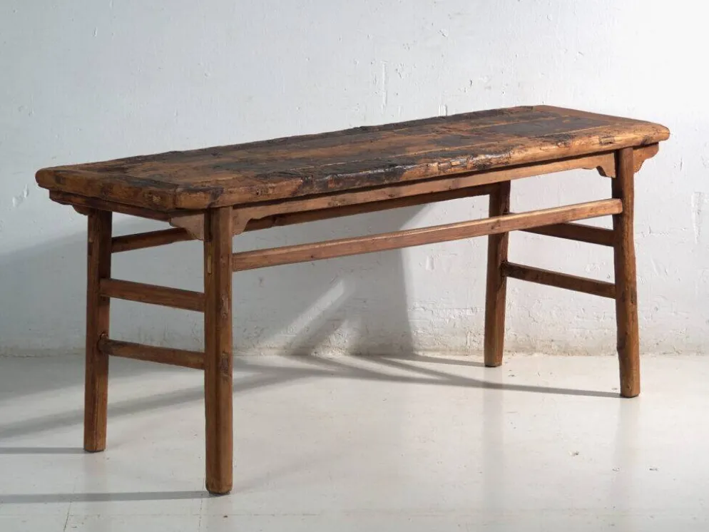Console ancienne en bois de pin – Chine, vers 1930