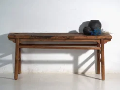 Console ancienne en bois de pin – Chine, vers 1930