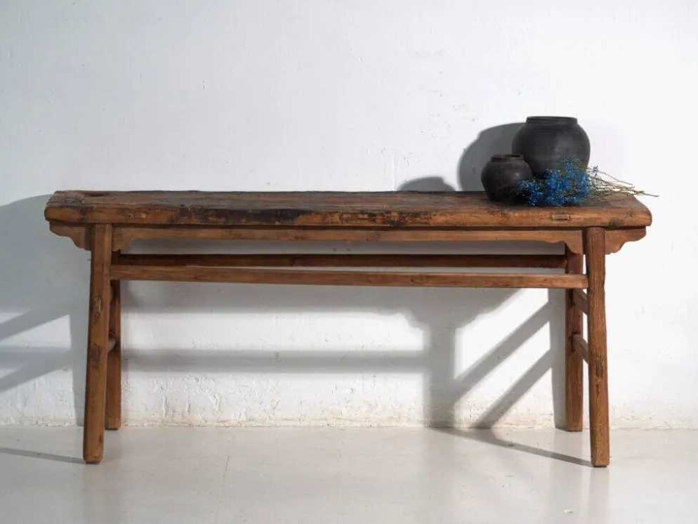 Console ancienne en bois de pin – Chine, vers 1930