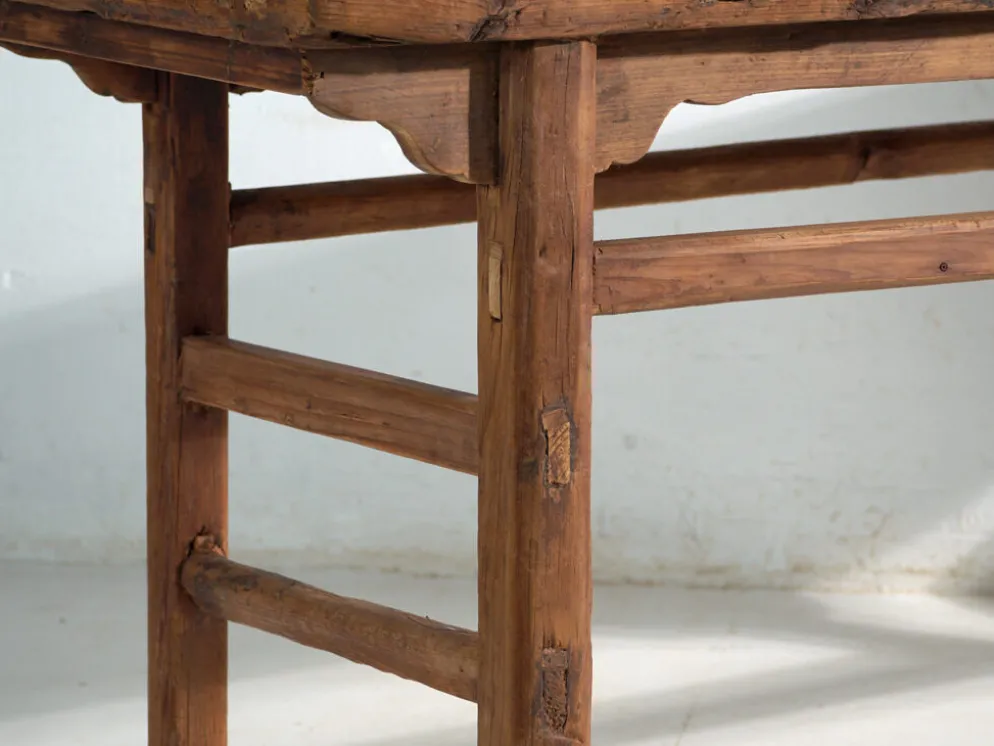 Console ancienne en bois de pin – Chine, vers 1930