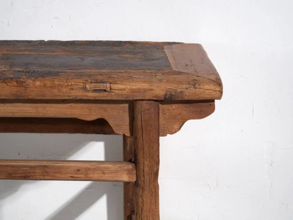 Console ancienne en bois de pin – Chine, vers 1930