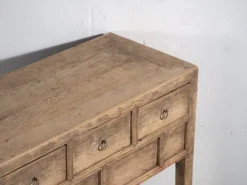 Console ancienne en bois de sapin – Shandong, circa 1930