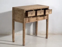 Console ancienne en bois de sapin – Shandong, circa 1930