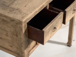 Console ancienne en bois de sapin – Shandong, circa 1930