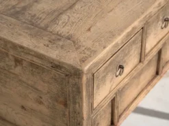 Console ancienne en bois de sapin – Shandong, circa 1930