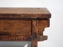 Console ancienne en bois d’orme – Chine, vers 1900