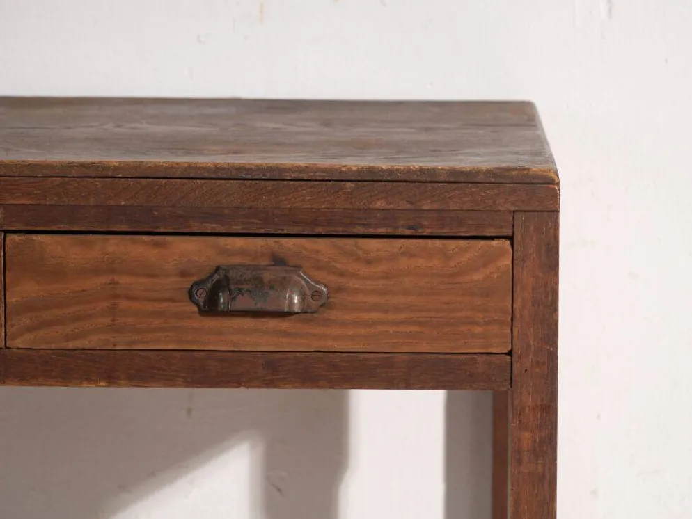 Console ancienne japonaise en bois – Japon, vers 1930