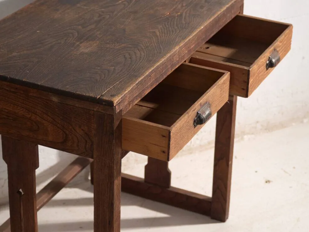 Console ancienne japonaise en bois – Japon, vers 1930