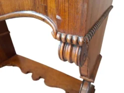 Console Ancienne Raffinée en Noyer – Époque Charles X (environ 1825)