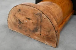 Console Art Déco en bois de bouleau, France, années 1930