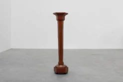 Console Art Déco en loupe de chêne et chêne français, 1925