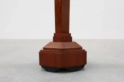 Console Art Déco en loupe de chêne et chêne français, 1925