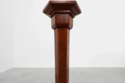 Console Art Déco en loupe de chêne et chêne français, 1925