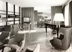 Console autrichienne du milieu du siècle par Oswald Haerdtl, années 1950
