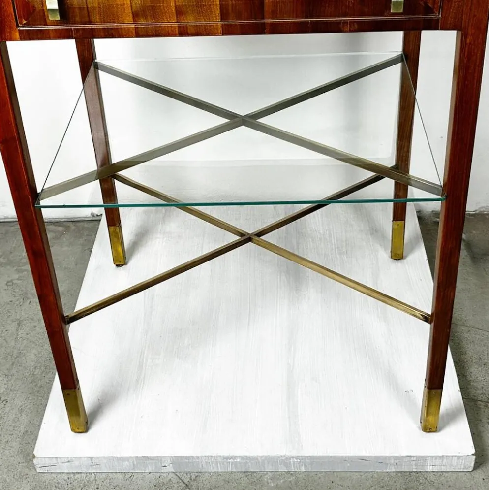 Console autrichienne du milieu du siècle par Oswald Haerdtl, années 1950