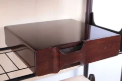 Console avec miroir et tabouret, Ico Parisi, 1950 Italie