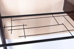 Console avec miroir et tabouret, Ico Parisi, 1950 Italie