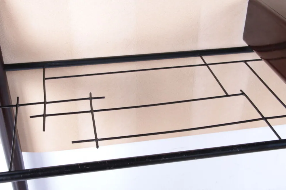 Console avec miroir et tabouret, Ico Parisi, 1950 Italie