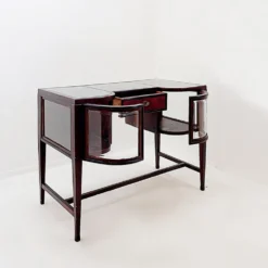 Console avec vitrines courbes - Style Art Déco