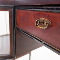 Console avec vitrines courbes - Style Art Déco